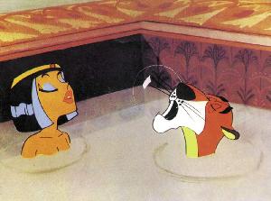 Asterix und Kleopatra - Szene